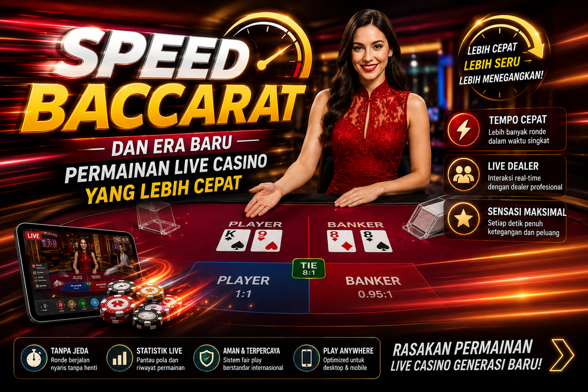 Speed Baccarat dan Era Baru Permainan Live Casino yang Lebih Cepat