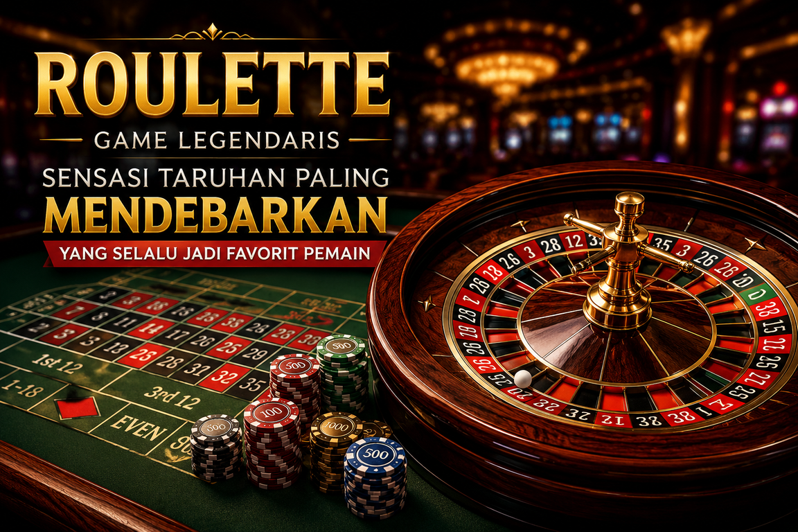 Roulette Game Legendaris: Sensasi Taruhan Paling Mendebarkan yang Selalu Jadi Favorit Pemain